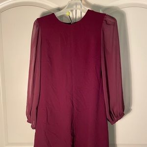 Maroon Marc Jacobs Dress